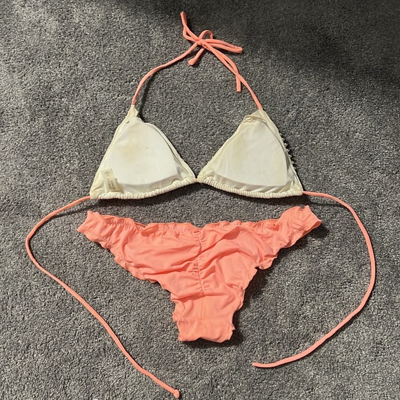 Victorias Secret Rhinestone Bikini Sz M - Picture 2 of 2